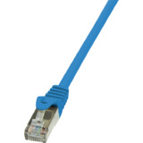 LogiLink Patchkabel, Kat. 5e, F/UTP, 0,5 m, blau