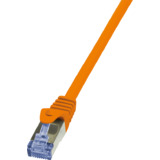 LogiLink Patchkabel, Kat. 6A, S/FTP, 1,5 m, orange