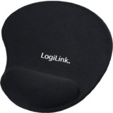 LogiLink gel Handgelenkauflage mit Maus Pad, schwarz