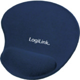LogiLink gel Handgelenkauflage mit Maus Pad, blau