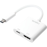 LogiLink usb-c - hdmi Ladeadapter, wei