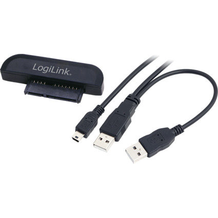 LogiLink USB 2.0 - SATA Adapter, USB-A Stecker - SATA