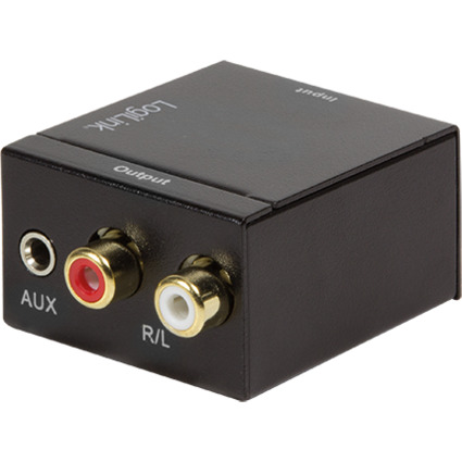 LogiLink Audio Konverter, Digital auf Analog, 3,5 mm/SPDIF/