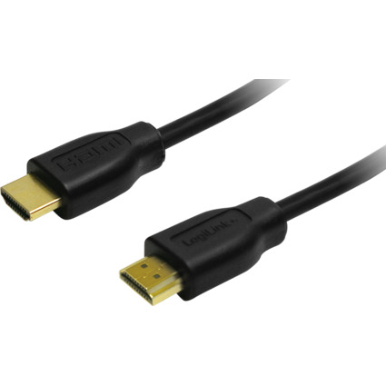 LogiLink HDMI Kabel 1.4, A-Stecker - A-Stecker, 1,0 m