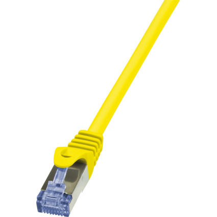 LogiLink Patchkabel, Kat. 6A, S/FTP, 0,5 m, gelb