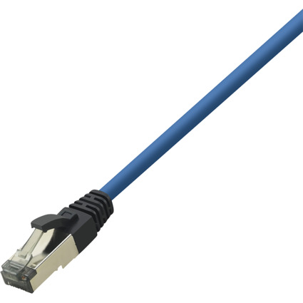 LogiLink Premium Patchkabel, Kat. 8.1, S/FTP, 1,5 m, blau