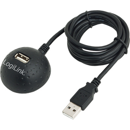 LogiLink USB 2.0 Verlngerungskabel, mit Docking Station