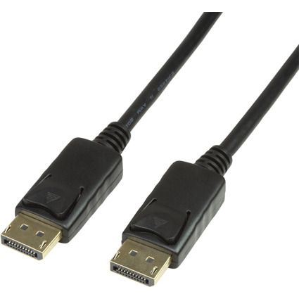 <small>LogiLink DisplayPort Anschlusskabel schwarz 5 0 m (CV0074)</small>