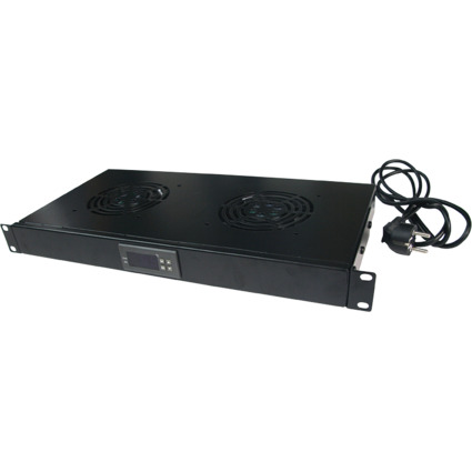 LogiLink 19" Belftungseinheit, 1 HE, 4 x 120 mm Lfter