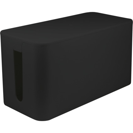 LogiLink Kabelbox "small size", Farbe: schwarz