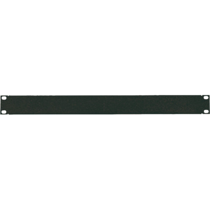 LogiLink 19" Blindplatte, 2 HE, schwarz (RAL9005)