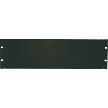 LogiLink 19" Blindplatte, 4 HE, schwarz (RAL9005)