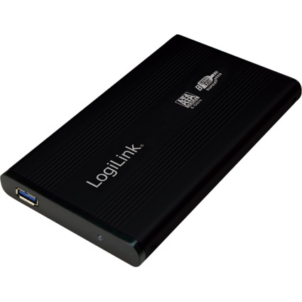 LogiLink 2,5" SATA Festplatten-Gehuse, USB 3.0, schwarz