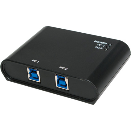 LogiLink USB 3.0 Sharing Switch, 2 PC's auf 1 USB Endgert