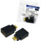 LogiLink Mini Adapter, HDMI Kupplung - HDMI Stecker, 19 Pol