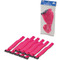 LogiLink Klett-Kabelbinder, 500 x 20 mm, pink