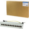 LogiLink Desktop Patch Panel Kat.6, geschirmt, 12 Port, grau