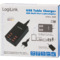 LogiLink USB-Tisch-Ladegert, 6-Port, 32 Watt, schwarz