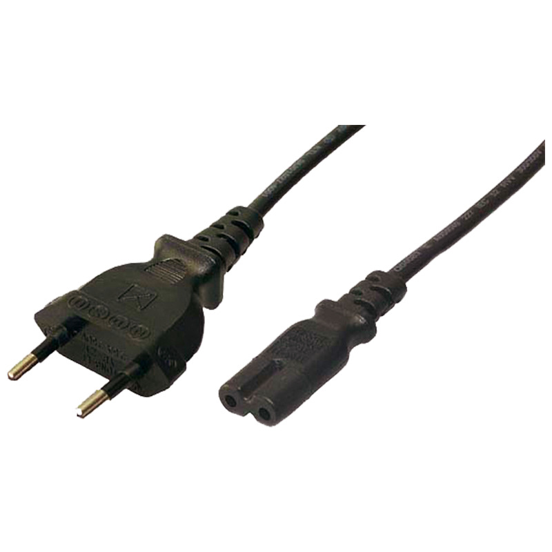Logilink Stromkabel Eurostecker 2 Pol Eurokupplung 1 8 M Cp092 Bei Www Officeb2b De Gunstig Kaufen