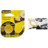 Scotch doppelseitiger Klebefilm 665, 12 mm x 6,3 m