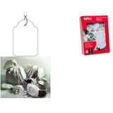 agipa Warenanhnger - Gropackung, 50 x 70 mm, wei