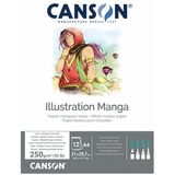 CANSON skizzenblock Illustration Manga, din A4, 250 g/qm