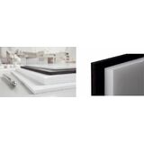 transotype foam Board, 500 x 700 mm, schwarz, 5 mm