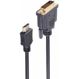 shiverpeaks basic-s HDMI - dvi-d 24+1 Kabel, Lnge: 1,0 m