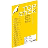 TOP stick CD-Etiketten Maxi, Durchmesser: 117 mm, wei