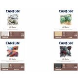 CANSON zeichenpapier Mi-Teintes, im Block, 320 x 410 mm