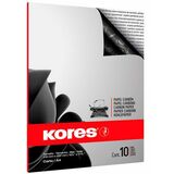 Kores Kohlepapier, din A4, schwarz, 10 Blatt