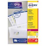 AVERY etiquette d'adresse, 99,1 x 38,1 mm, blanc