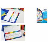 AVERY intercalaires Readyindex, 12 touches numriques, A4