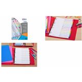 AVERY intercalaires Mylar, carte, 12 touches numriques, A4