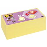 Post-it haftnotizen Z-Notes super Sticky, 6 + 6 gratis