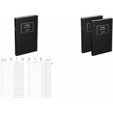 LECAS agenda de la Banque large 2024, 180 x 290 mm,2 volumes