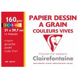 Clairefontaine Knstlerpapier " Grain", 240 x 320 mm
