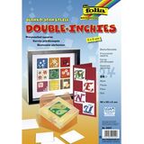 folia blanko Stanzteile "Inchies", 25 x 25 mm, wei