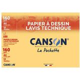 CANSON technisches Zeichenpapier, 240 x 320 mm, 160 g/qm