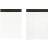 LANDR notizblock ohne Deckblatt, din A6, 50 Blatt, kariert