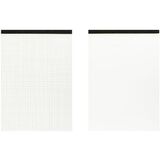 LANDR notizblock ohne Deckblatt, din A4, 50 Blatt, blanko