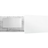 Bi-Office Fliesen-Weißwandtafel, 1.150 x 750 mm, rahmenlos