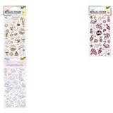 folia metallic-sticker Mermaid, Blattformat: 95 x 175 mm