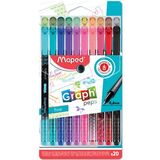 Maped fineliner Graph'Peps Premium, 10er Kunststoff-Etui