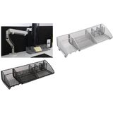 ALBA Stiftekcher "MESHBOARD", Drahtmetall, 9-Fcher schwarz