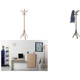 ALBA Garderobenstnder "PMCAFE", (H)1.760 mm, dunkles Holz