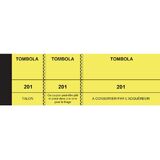 ELVE bloc "Tombola", 50 x 150 mm, jaune canari