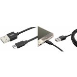 ANSMANN daten- & Ladekabel, usb-a - micro USB-B, 1,2 m