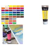 KREUL acrylfarbe el Greco, echtorange, 75 ml Tube