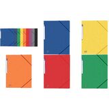 Oxford eckspannermappe Top File+, din A4, blau